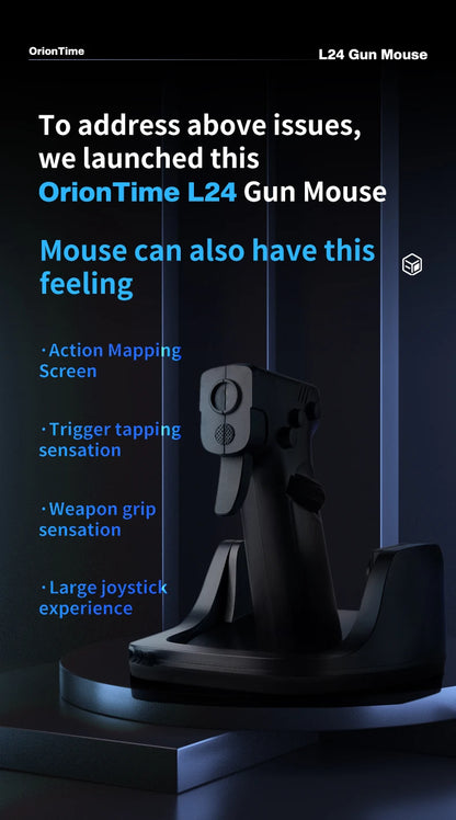 Gun Style Gaming Mouse FPS Game OrionTime L24